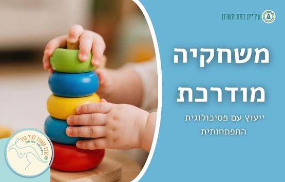 תמונת מופע: משחקייה מודרכת
